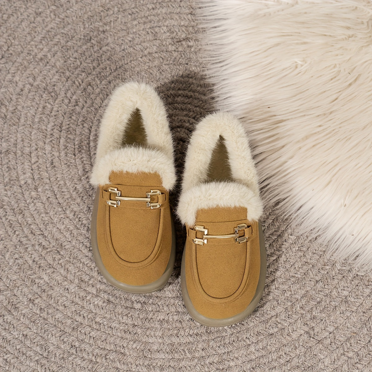 Women's Winter Snow Shoes Non Slip Thickened Warm Ankle Shoes