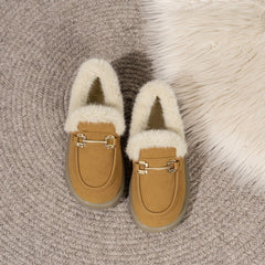 Women's Winter Snow Shoes Non Slip Thickened Warm Ankle Shoes