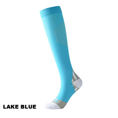 Honeycomb Compression Calf Socks Breathable Sports Workout Socks