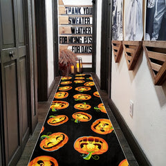2'X10' Pumpkin Runner Rug Extra Long Laundry Room Oriental Hallway Runner