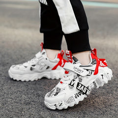 Breathable PVC Running Shoes for Boys - Ideal for Outdoor Sports