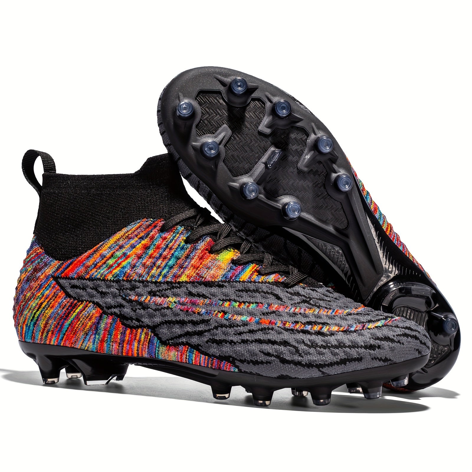 Unisex AG Cleat Soccer Shoes Professional Outdoor Training Shoes