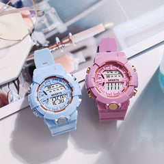 Kids LED Silicone Watch Teen Casual Gift