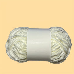 2 Rolls Velvet Yarn Crochet Thread DIY Craft Thick Wool Hook Needle 80M