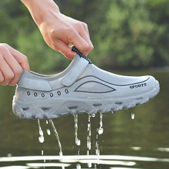 Men's Chunky Water Shoes w/ Hook & Loop Casual Outdoor Walking Shoes