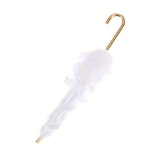 1:12 Dollhouse Royal Lady Lace Umbrella Accessory