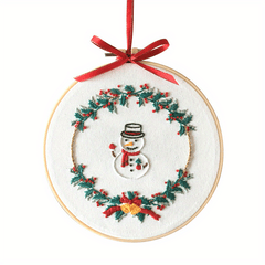 DIY Embroidery Set Christmas Pattern Gift Embroidery