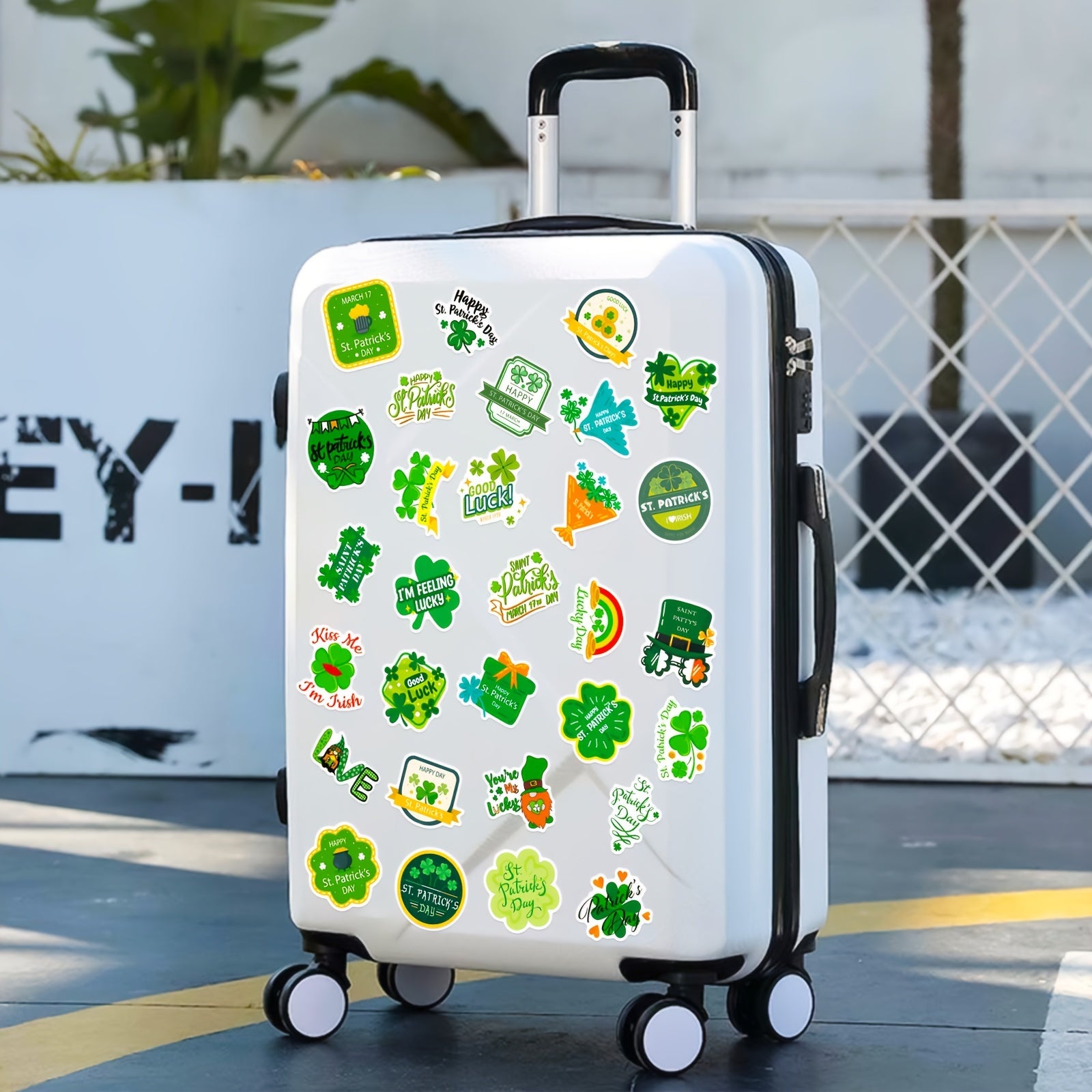 50pcs DIY Graffiti Stickers Lucky Plants Style Stickers