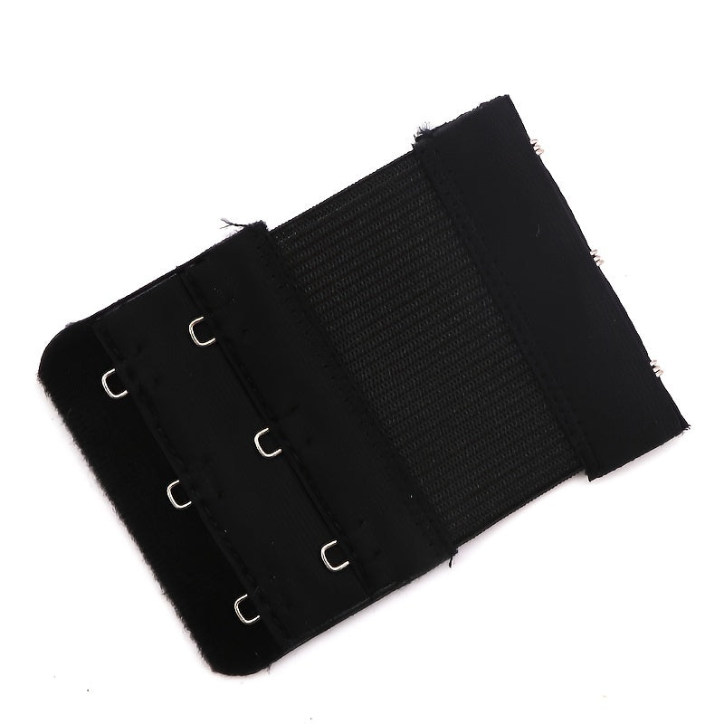 6pcs Elastic Bra Strap Extenders Adjustable Bra Band Buckle Women's Accessories