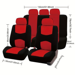 Universal Car Seat Cover Set - Protect Car Seats from Stains, Spills & Wear
