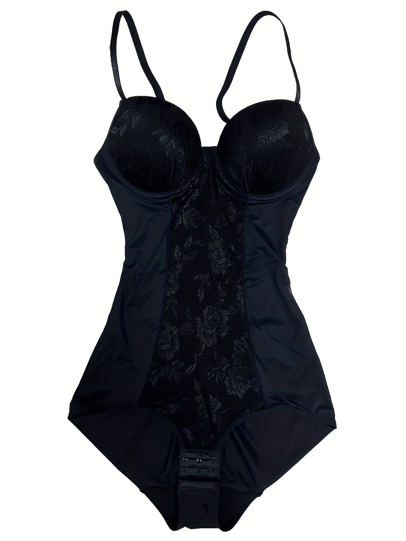 Lace Shaping Bodysuit Push Up Tummy Control Slimmer Slip