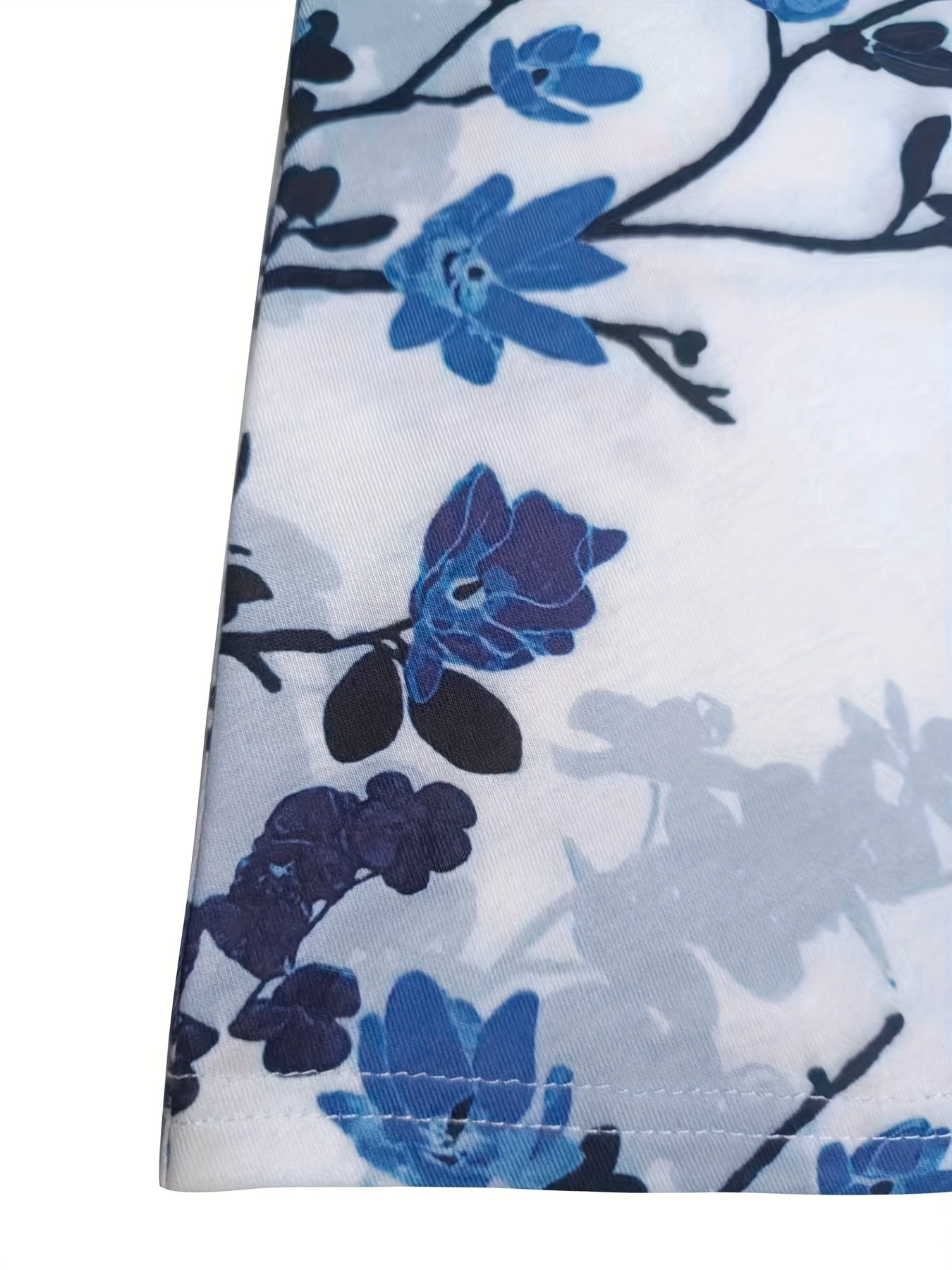 Floral Print Button Front Tank Top V Neck Sleeveless Summer Top
