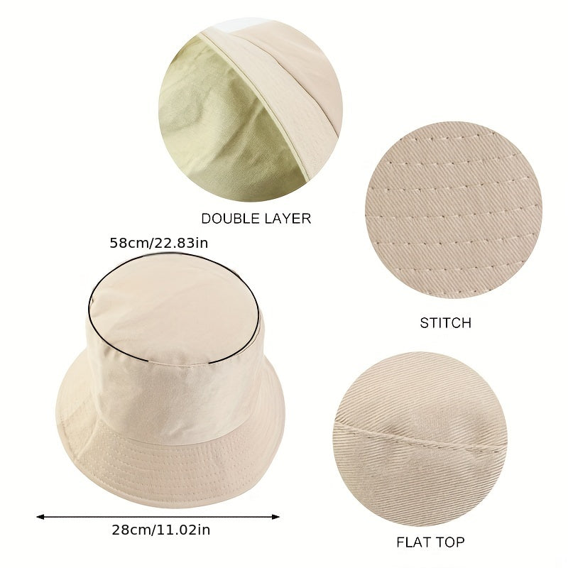 Foldable Bucket Fisherman Hat For Women Men Summer Cap Outdoor Sun Camo Caps