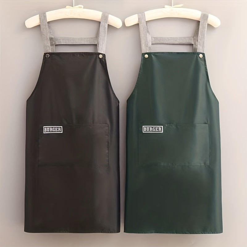 Waterproof Anti Fouling Kitchen Apron Stylish and Durable