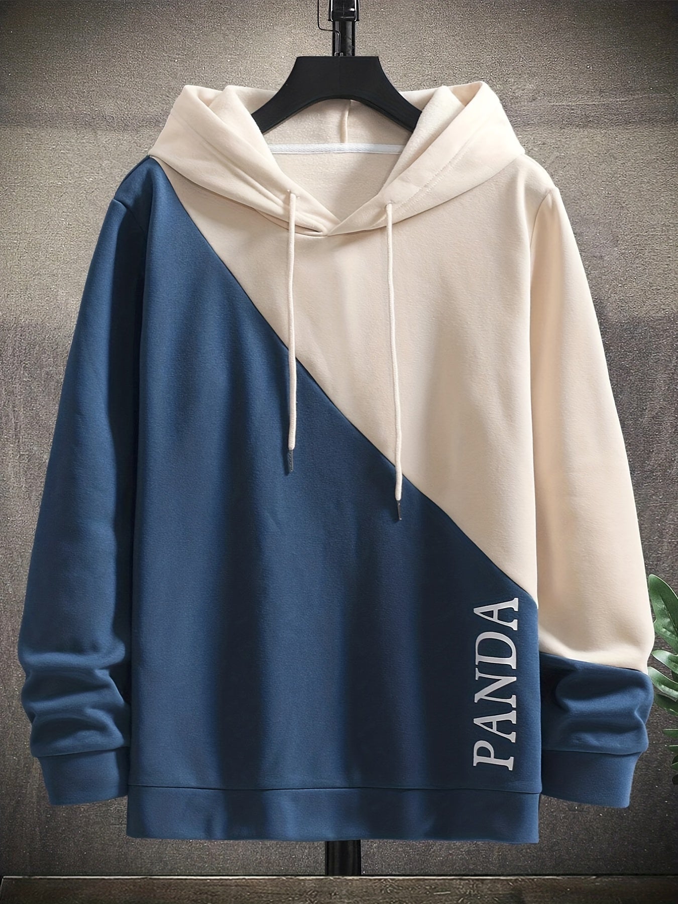 Men's Loose Hooded Pullover for Spring Autumn