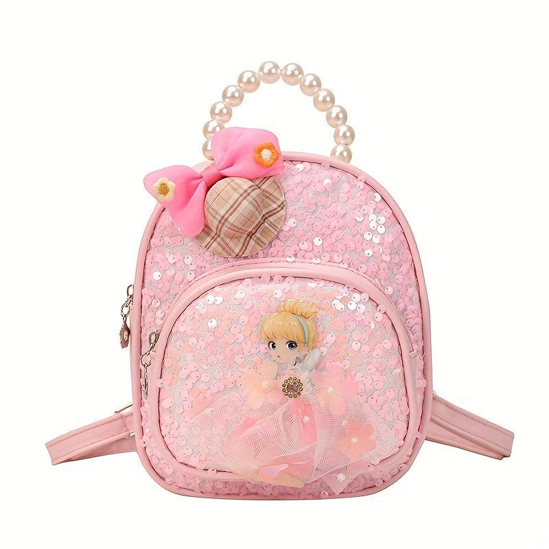 Kids School Backpack & Handbag Combo - Colorful Pearl Dream