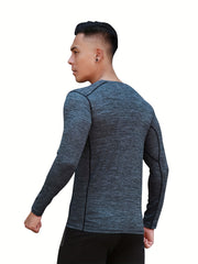 Men's Comfy Sports Compression T-shirt for Fitness Activities