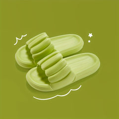 Women's Solid Slides Soft Sole Home Shoes