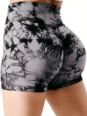 High Waist Butt Lifting Yoga Gym Running Shorts