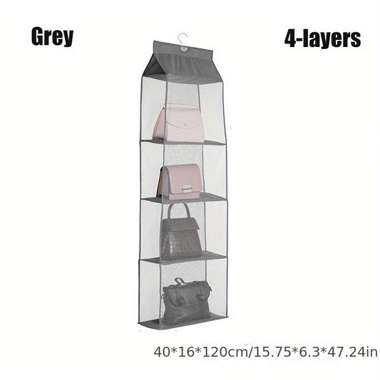 4 Layer Hanging Storage Bag Organizer