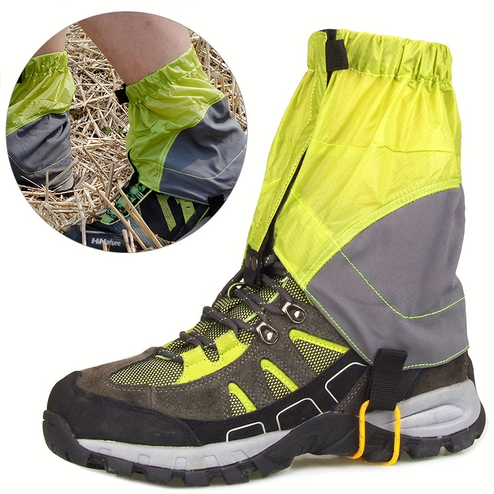 2PCS Sand-proof Waterproof Leg Protector Lightweight Hiking Leg Cover