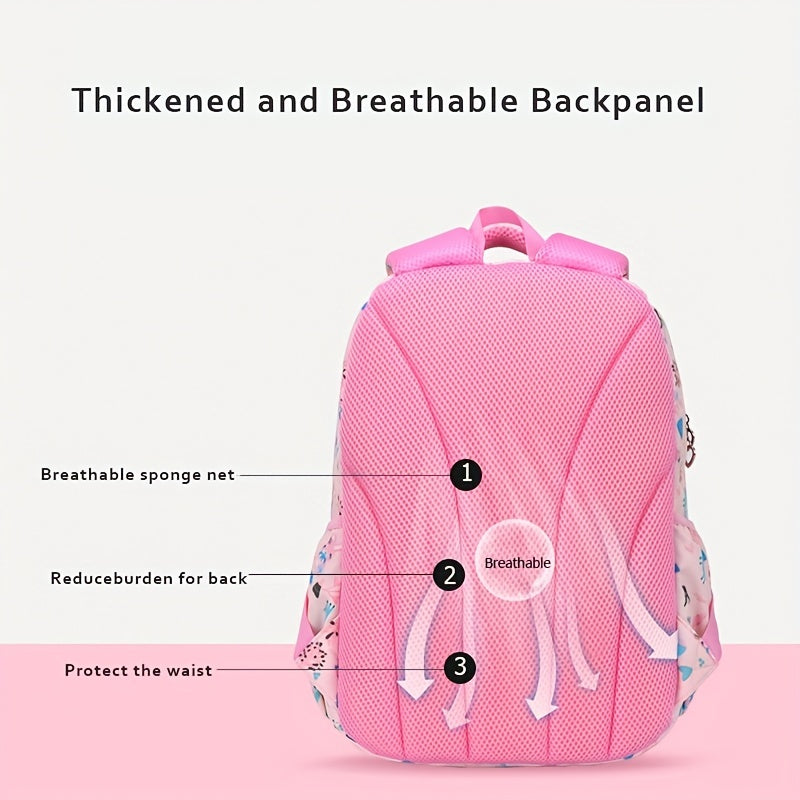 Children's Backpack with Openning Refrigerator for Primary School