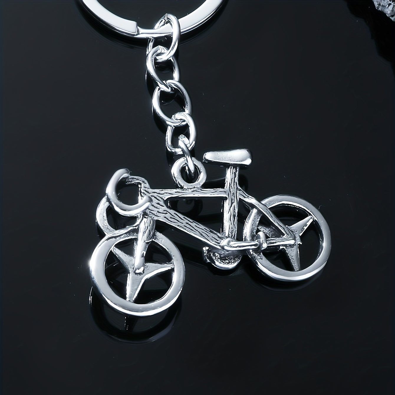 Mini Bicycle Pendant Key Chain Key Ring For Men