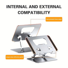 Tablet Computer Bracket Portable Hollow Metal Office Learning Game