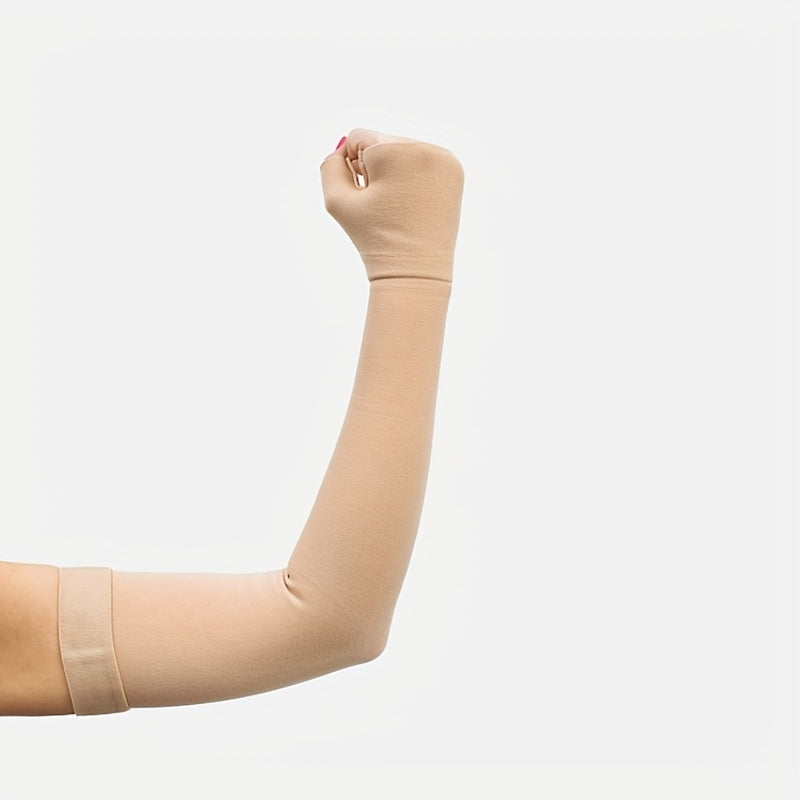 Unisex Medical Compression Arm Sleeve Silicone Non-slip UV Protection