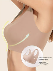 Padded Sports Bra Sleeveless Yoga Tank Tops
