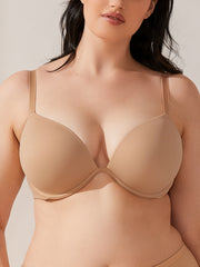 Women's Smooth Solid Push Up Daily Bra
