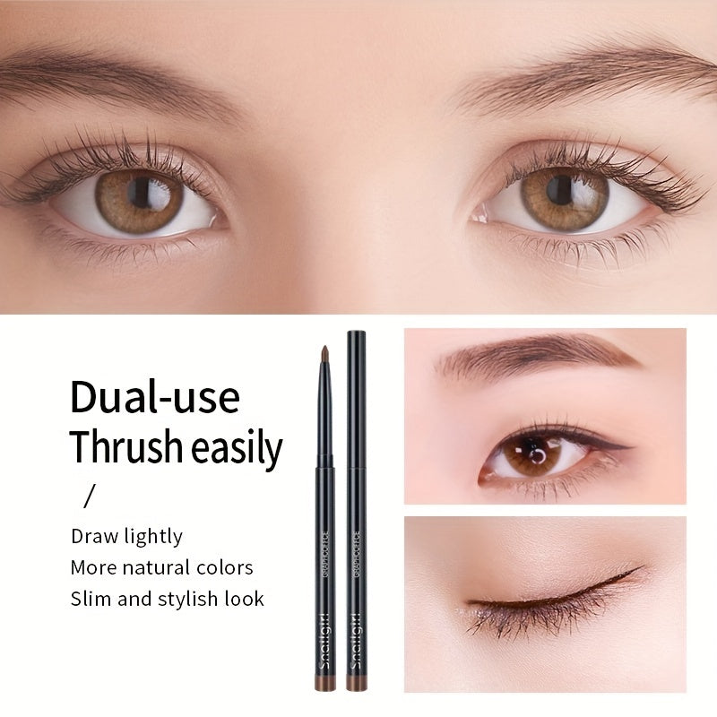 Waterproof Rotating Eyebrow Pencil Long Lasting Makeup