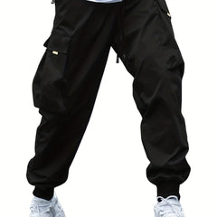 Classic Cargo Pants Men's Drawstring Loose Joggers