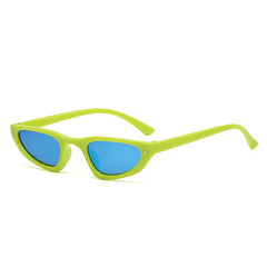 Retro Triangle Cat Eye Sunglasses Black