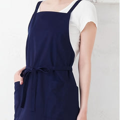 Waterproof Bib Apron with Adjustable Neck Strap and Pockets