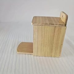 Wooden Squirrel Feeder Table Outdoor Feeding Station