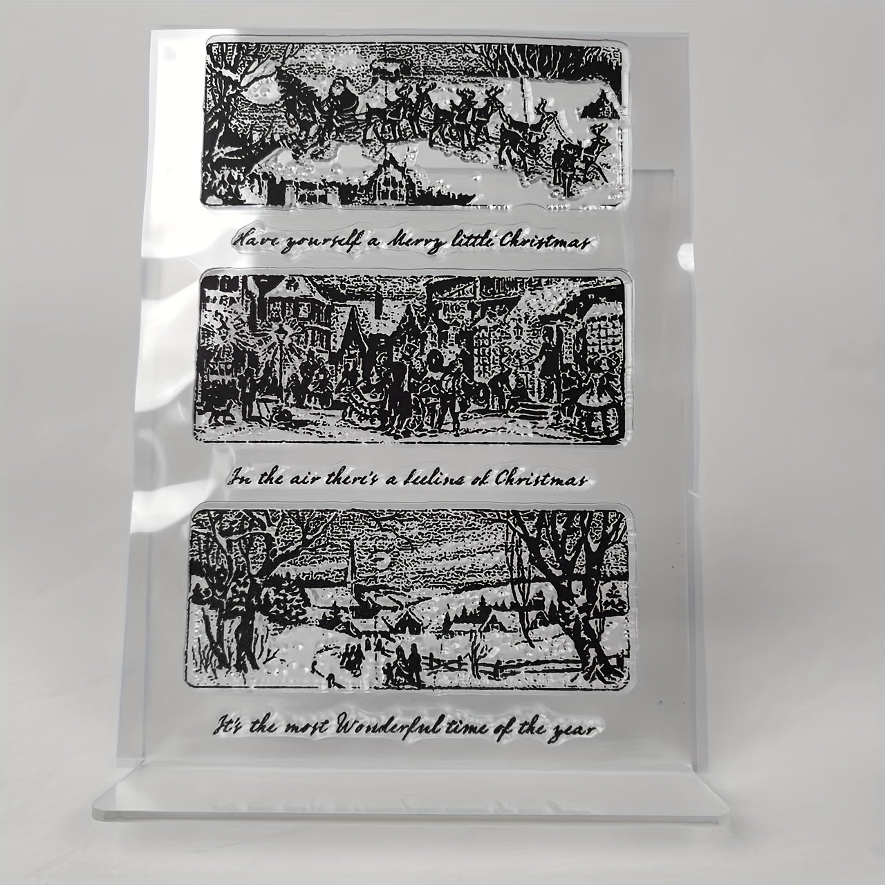 1pc Christ Clear Stamps For Scrapbooking Embossing DIY Template Greeting Card