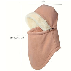 Windproof Fleece Cycling Hat Winter Thickened Hat