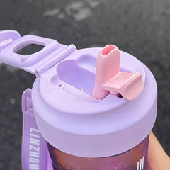 Leakproof Water Bottle 24 Oz With Strap