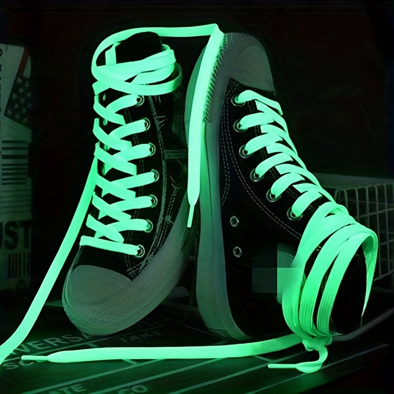 Reflective Glow Shoelaces For Sneakers - Luminous Night Lace