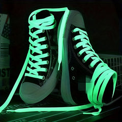 Reflective Glow Shoelaces For Sneakers - Luminous Night Lace