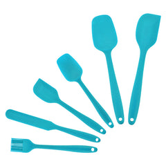 6-Piece Silicone Cooking Utensil Set - Kitchen Baking Mixing Gri