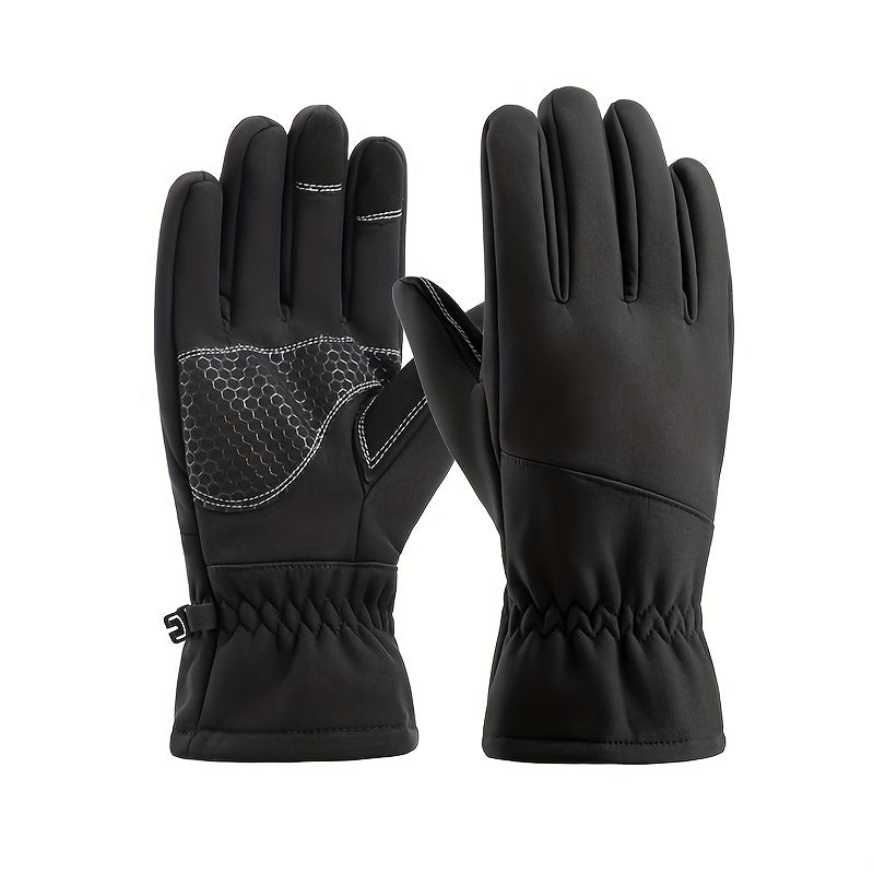 Camouflage Thickened Warm Gloves Non slip Touch Screen Gloves Autumn Winter Outd