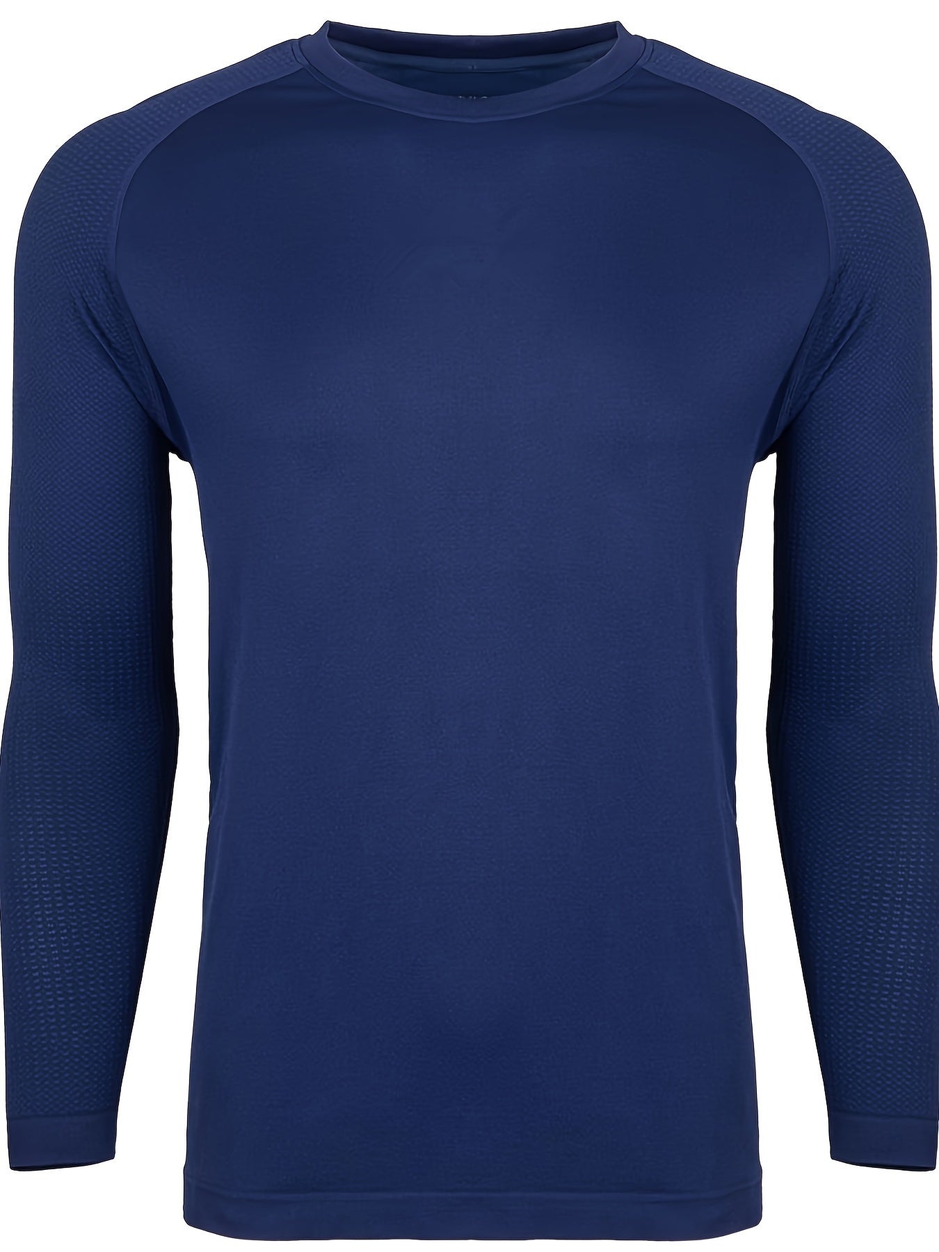 Men's Solid Crew Neck Active T-shirt For Summer