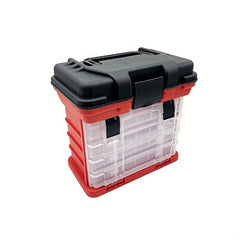 Large 4-Layer Storage Box for Fishing Tackle
