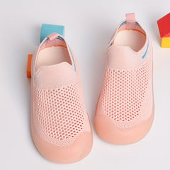 Baby Girls Casual Breathable Slip On Walking Shoes