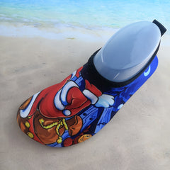 Boy's Quick Dry Water Socks Non Slip For Beach Pool Activities