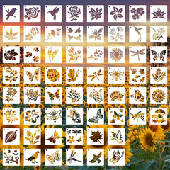 Reusable Painting Template for Wooden Wall Decoration