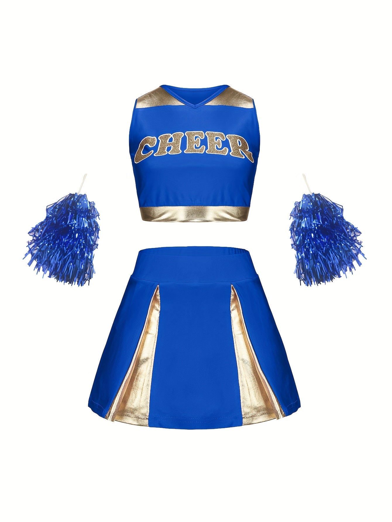 Girls Cheerleading Outfits Activewear Sets For Sports Performance