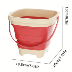 Collapsible Beach Sand Buckets for Kids - Summer Travel Toys